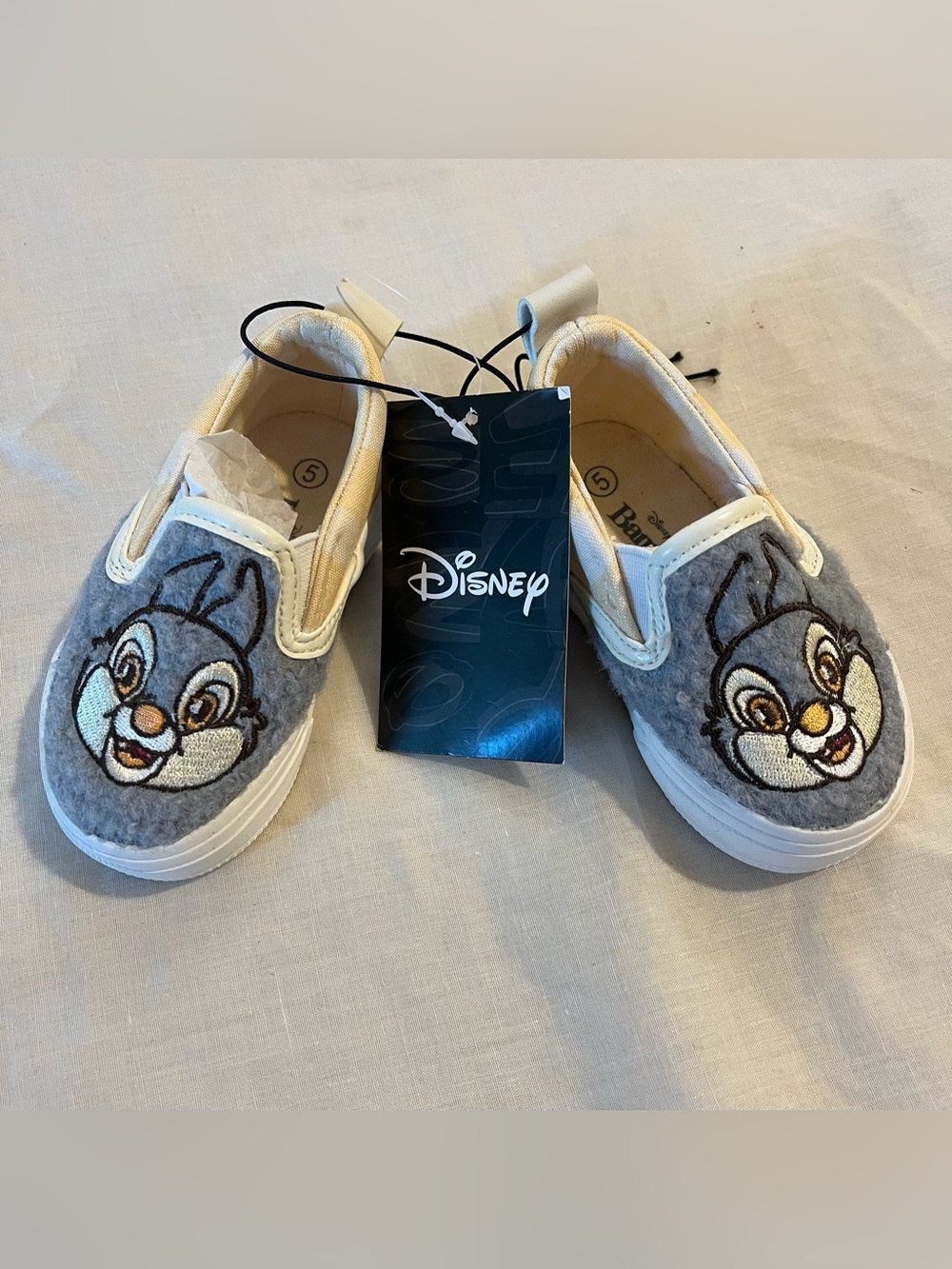 Disney Bambi Toddler Baby Thumper Sneakers Size 5C